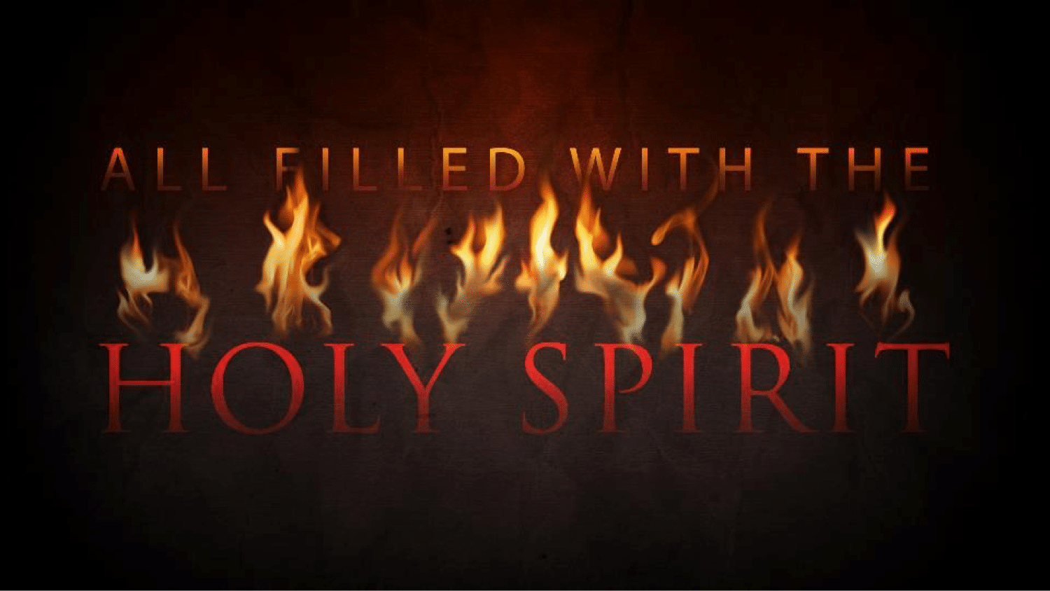 All Filled With The Holy Spirit Baptism Sermon At New Beginning Church