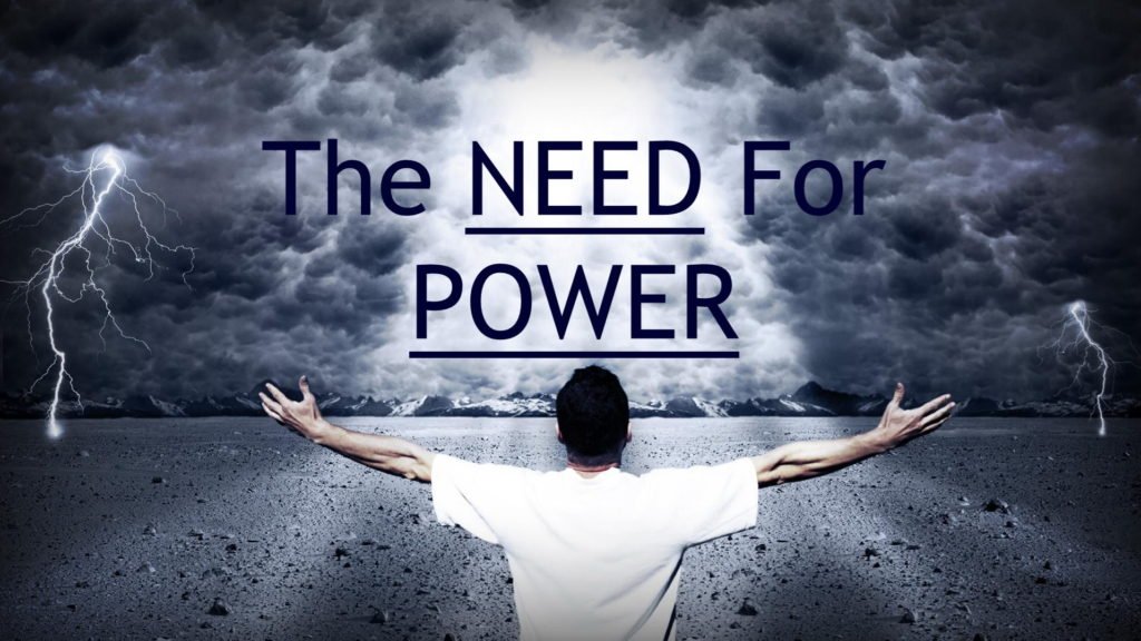 The Need For Power