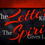 The Letter Kills, But The Spirit Gives Life | 2 Corinthians 3:6 1 the letter kills the spirit gives life