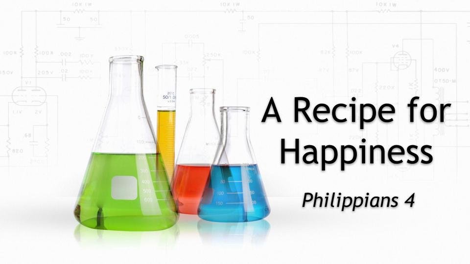 A Recipe for Happiness