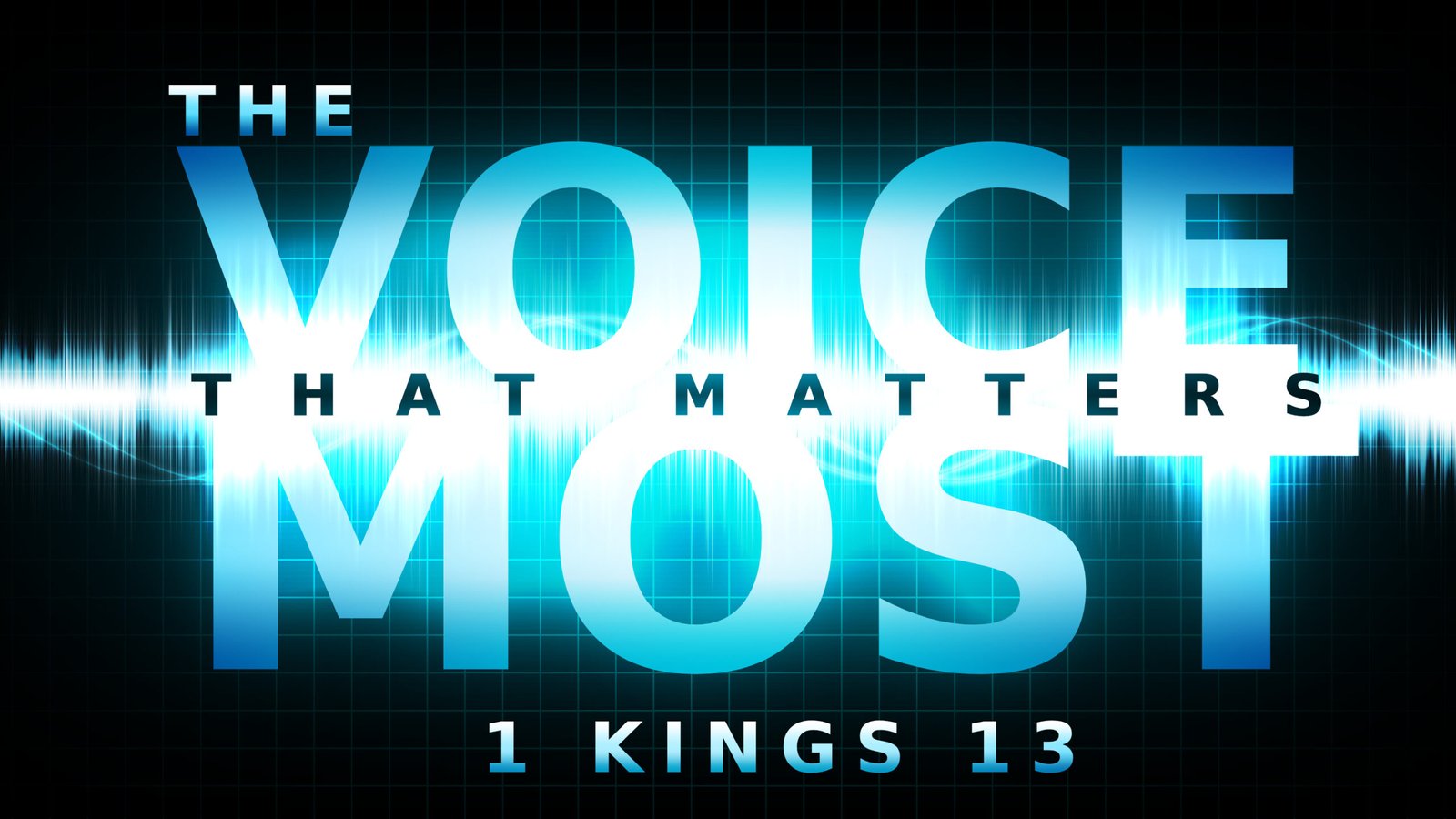 1 kings 13 Hearing God's Voice